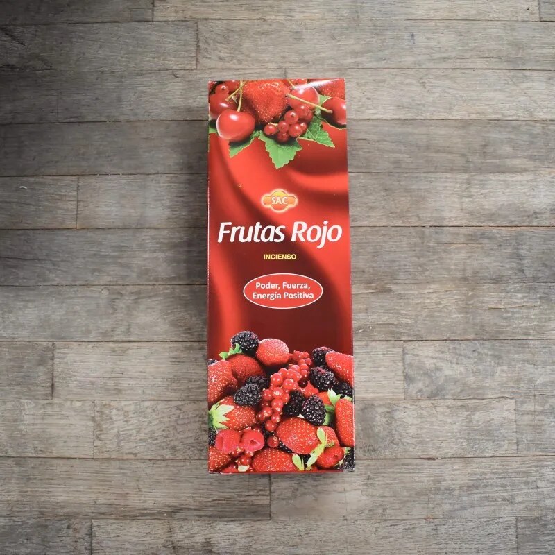 🌱 VIPARTESANIAS - Incienso SAC de Frutos Rojos - Envío Gratis 24H 🌞