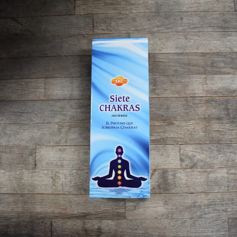 🌱 VIPARTESANIAS - Incienso SAC de Siete Chakras - Envío Gratis 24H 🌞