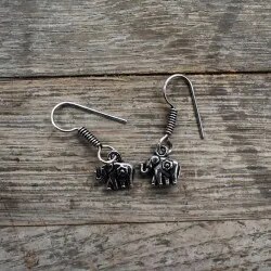 🌱 Vipartesanias - Comprar Pendiente Elefante - Envío Gratis 24h🌞