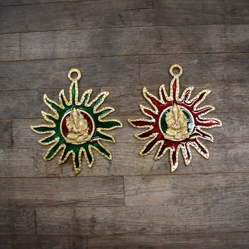 SOULBEAUTY - Símbolo Sol Ganesha Color