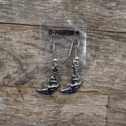 FASHION - Pendiente Metal Daga