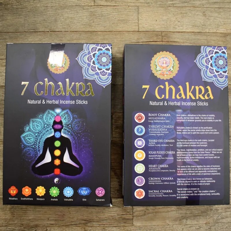 🌱 Vipartesanias - Comprar incienso 7 Chakras - Envío Gratis 24h🌞