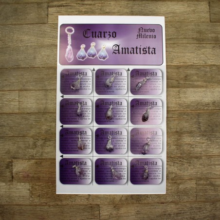 SOULBEAUTY - Amuleto Energético Cuarzo Amatista