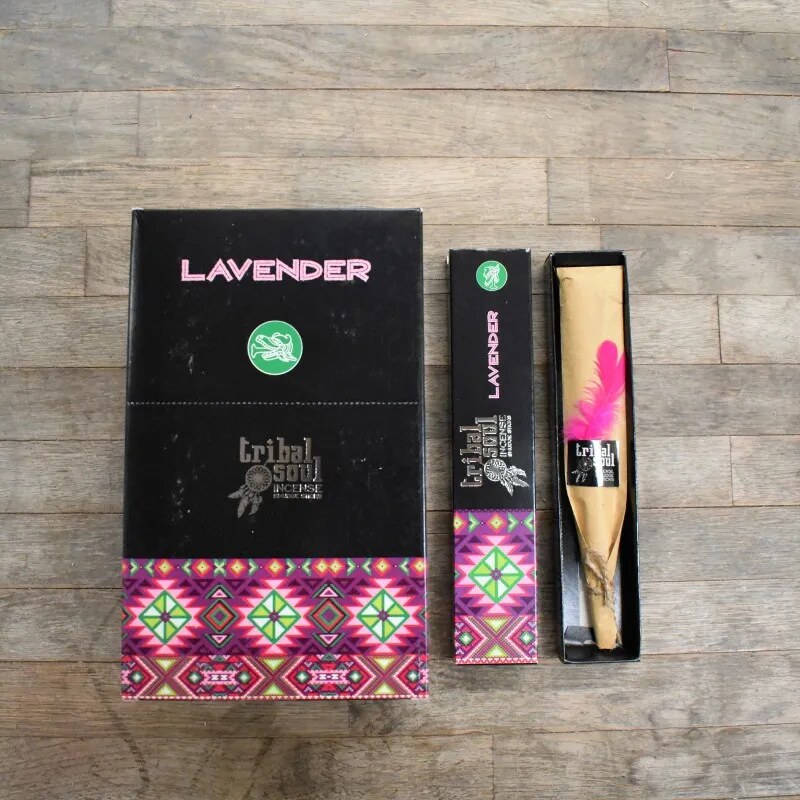 🌱 Vipartesanias - Incienso Tribal Soul Lavanda - Envío Gratis 24h 🌞