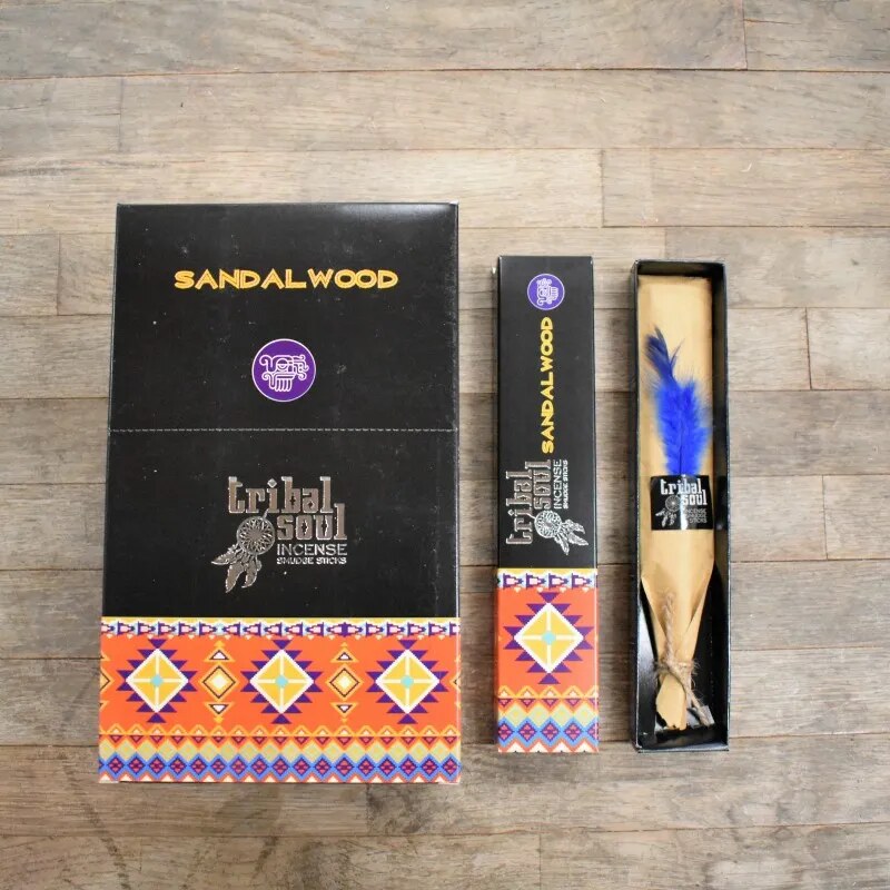 🌱Vipartesanias - Incienso Tribal Soul Sandalwood - Envío Gratis 24h🌞