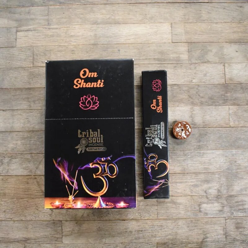🌱Vipartesanias - Incienso Tribal Soul OM Shanti - Envío Gratis 24h🌞