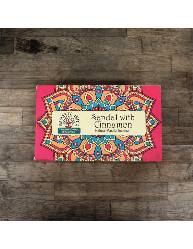 NAMASTE - Incienso Tradicional Sándalo Canela