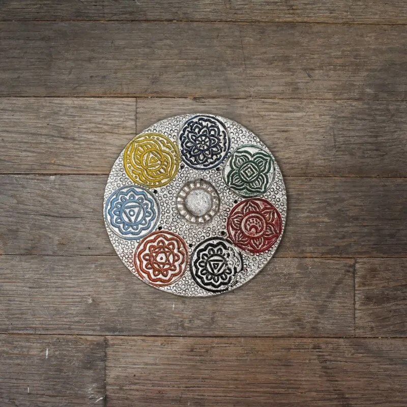 🌱 Vipartesanias - Comprar Porta Incienso Chakras - Envío Gratis 24h🌞