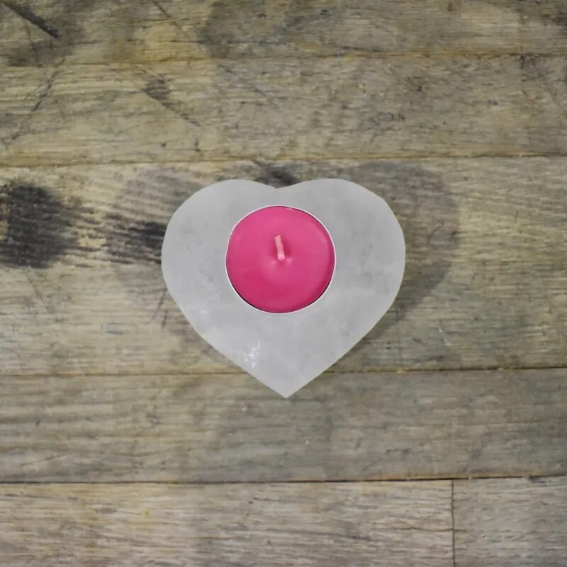 🌱 Vipartesanias - Comprar Porta Velas Selenita - Envío Gratis 24h 🌞