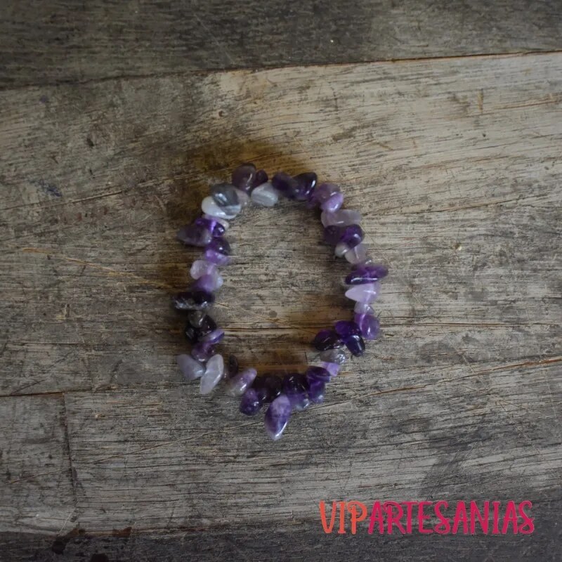 🌱 Vipartesanias - Comprar Pulsera Amatista - Envío Gratis 24h 🌞