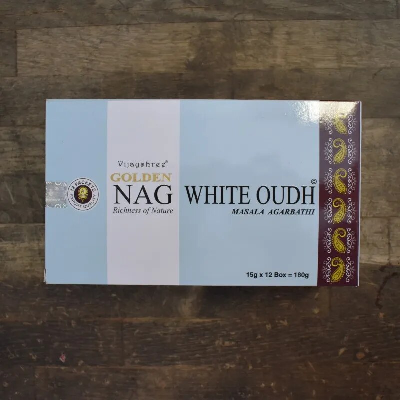 🌱 Vipartesanias - Comprar Incienso Nag Oud Blanco - Envío Gratis 24h🌞
