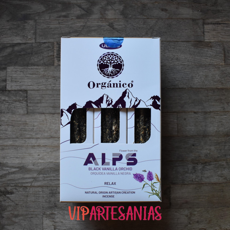 ULLAS - Incienso Orgánico Alps Vainilla Orquídea