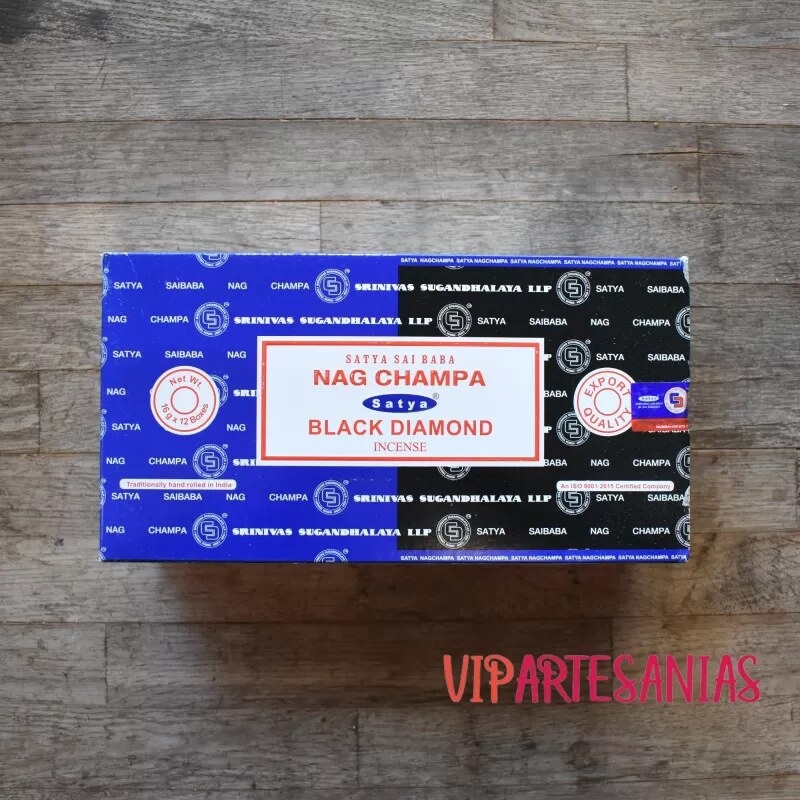🌱Vipartesanias- Comprar Nag Champa Diamante Negro -Envío Gratis 24h🌞