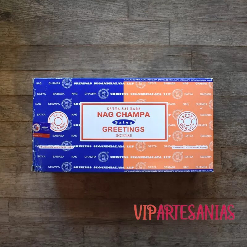 🌱Vipartesanias- Comprar Nag Champa Greetings - Envío Gratis 24h🌞