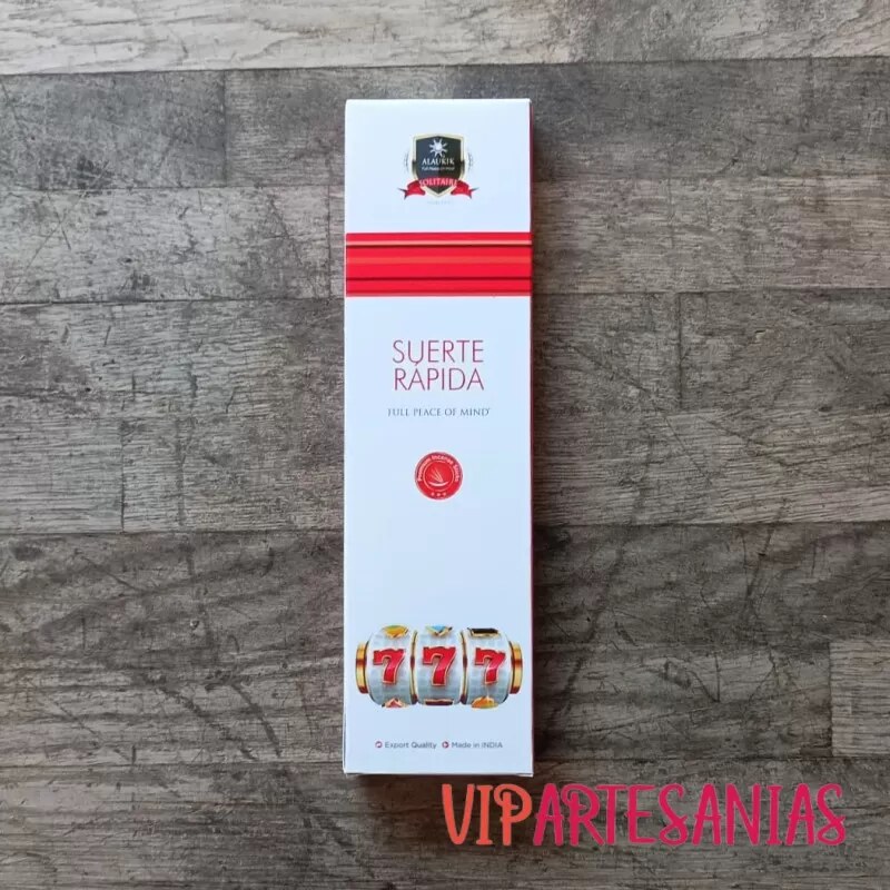 Vipartesanias - Incienso Suerte Rápida Alaukik - Envío gratis 24h