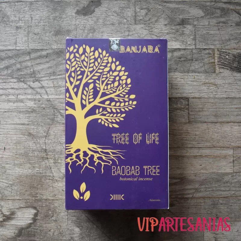 Vipartesanias - Incienso Árbol Baobab Banjara - Envío gratis 24h