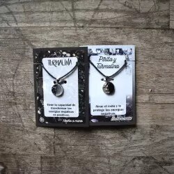 🌱 VIPARTESANIAS - Collar Mineral de Turmalina - Envío Gratis 24H 🌞
