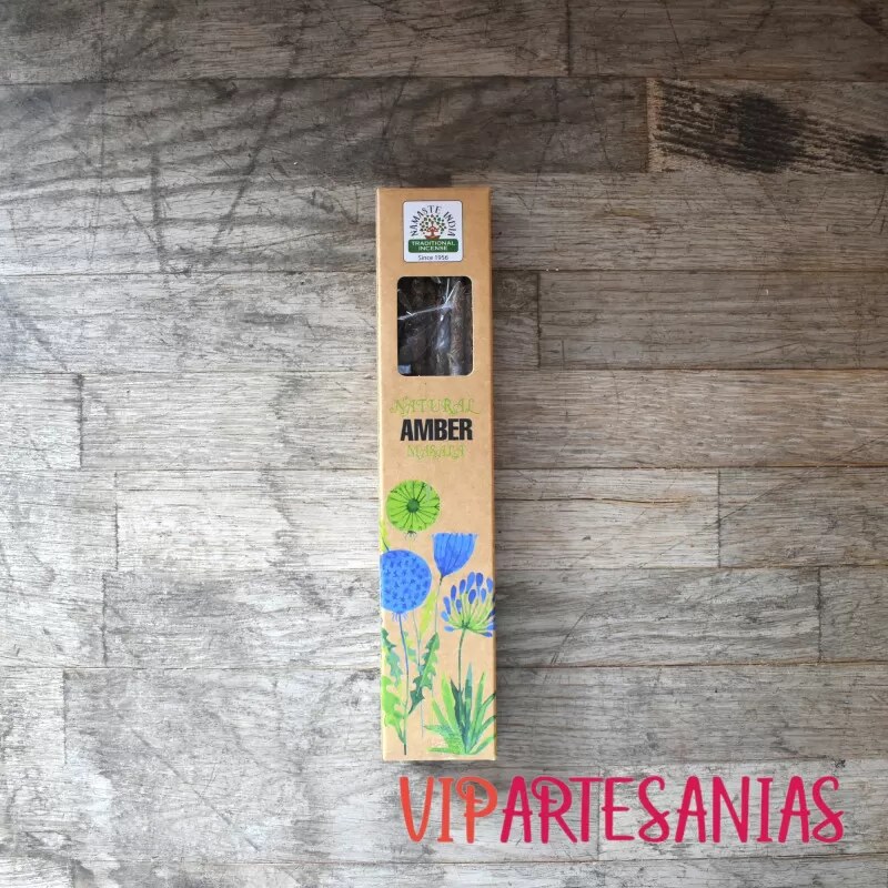 Vipartesanias - Incienso Natural Ámbar Namaste - Envío gratis 24h