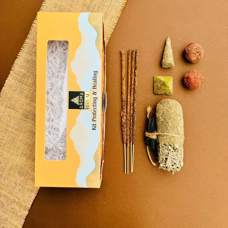 Vipartesanias - Kit Ritual Protección y Sanación Aroma - Envío gratis 24h
