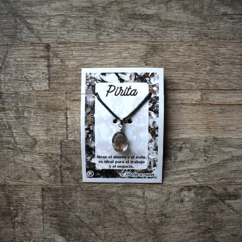 🌱 VIPARTESANIAS - Collar Mineral Árbol Vida - Envío Gratis 24H 🌞