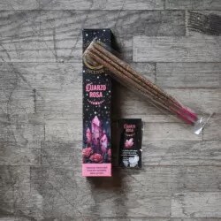 Vipartesanias - Incienso Cuarzo Rosa Hari Darshan - Envío gratis 24h