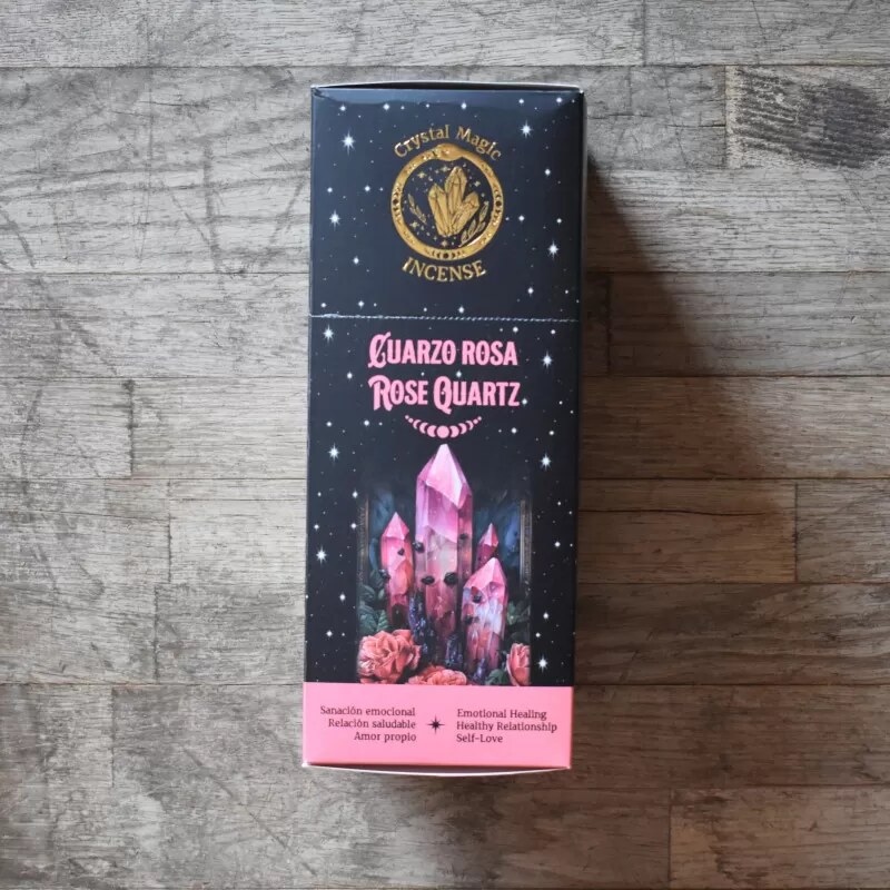 Vipartesanias - Incienso Cuarzo Rosa Hari Darshan - Envío gratis 24h