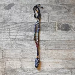 🌱 VIPARTESANIAS - Collar Amatista Engarzada - Envío Gratis 24H 🌞