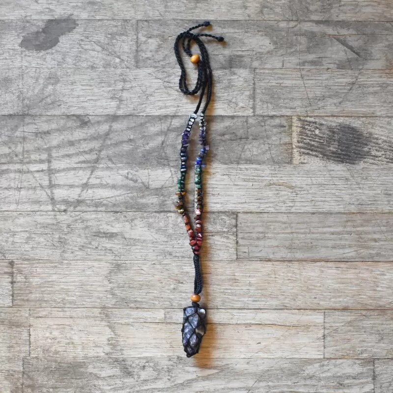 🌱 VIPARTESANIAS - Collar Amatista Engarzada - Envío Gratis 24H 🌞