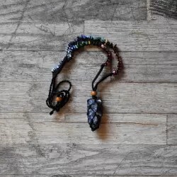 🌱 VIPARTESANIAS - Collar Amatista Engarzada - Envío Gratis 24H 🌞