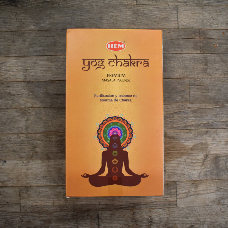 HEM - Incienso Conos Yoga Chakra Premium
