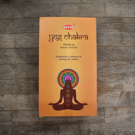 HEM - Incienso Conos Yoga Chakra Premium
