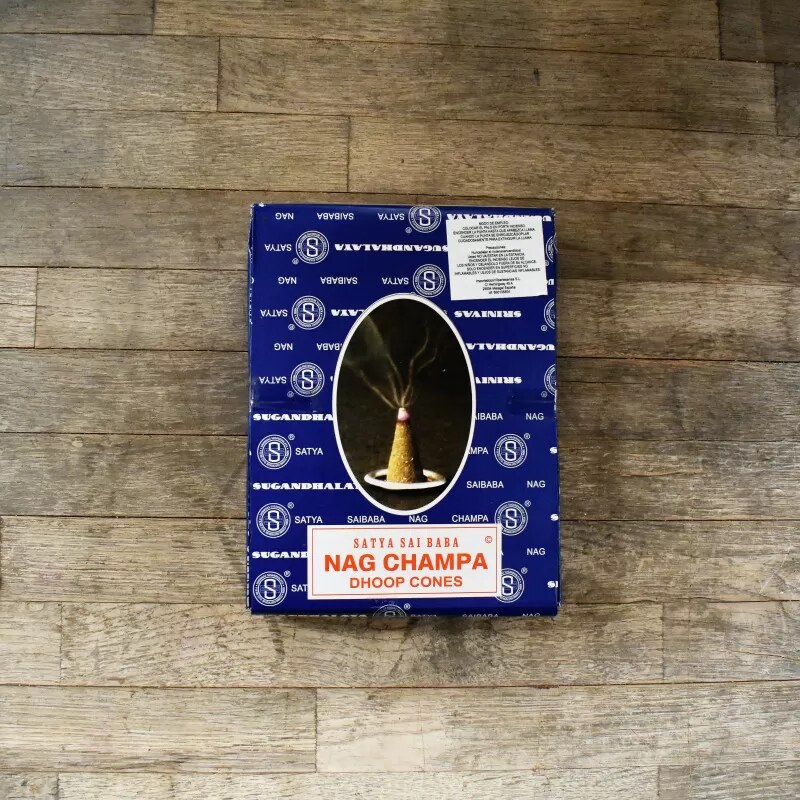 🌱 VIPARTESANIAS - Cono Nag Champa Satya - Envío Gratis 24H 🌞