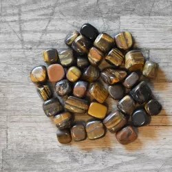 🌱 VIPARTESANIAS - Rodado de Ojo de Tigre Grado A - Envío Gratis 24H 🌞