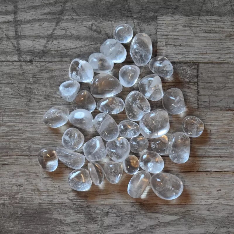 🌱 VIPARTESANIAS - Rodado de Cuarzo Cristal Grado A - Envío Gratis 24H 🌞