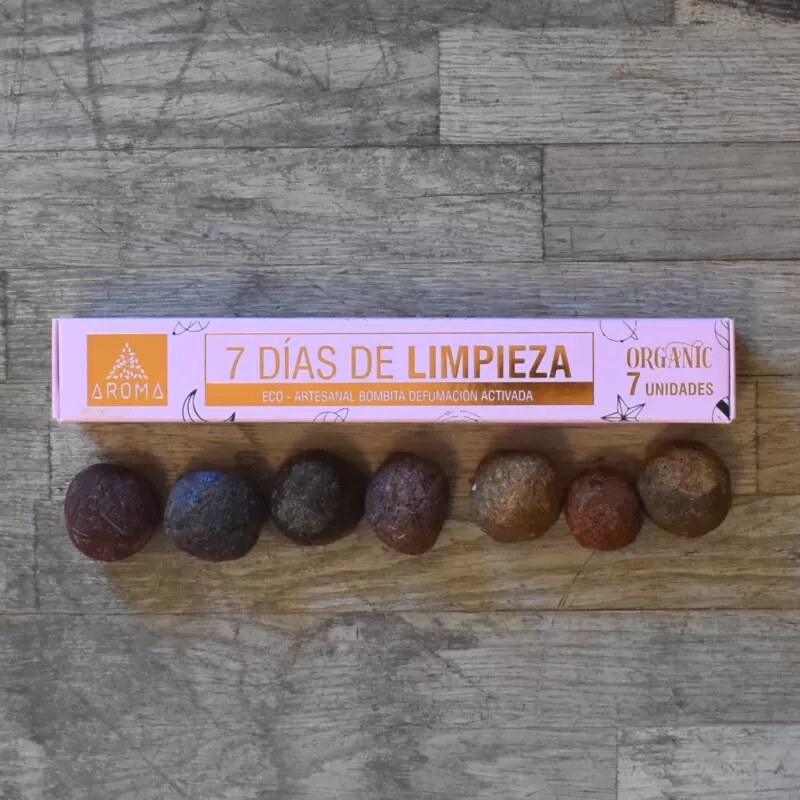 Vipartesanias - Bombas de Defumación 7 Días de Limpieza Aroma - Envío gratis 24h