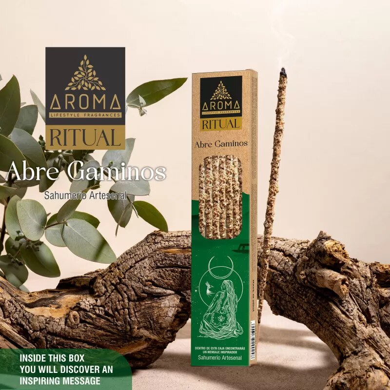 Vipartesanias - Incienso Ritual Abre Caminos Aroma - Envío gratis 24h