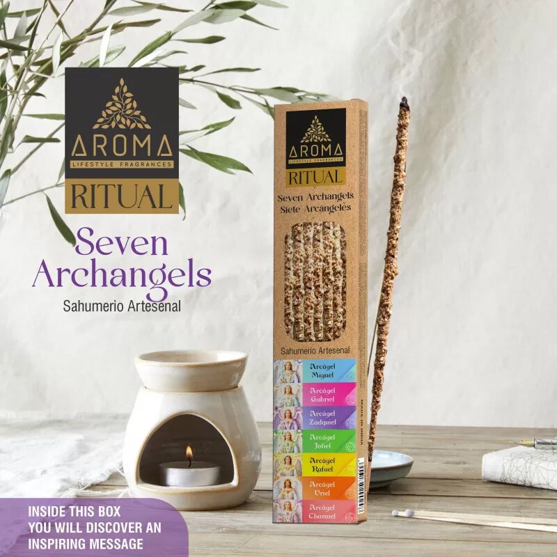 Vipartesanias - Incienso Ritual 7 Arcángeles Aroma - Envío gratis 24h