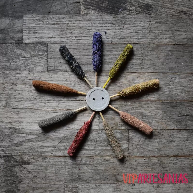 Vipartesanias - Incienso Lollipop 7 Chakras Aroma - Envío gratis 24h
