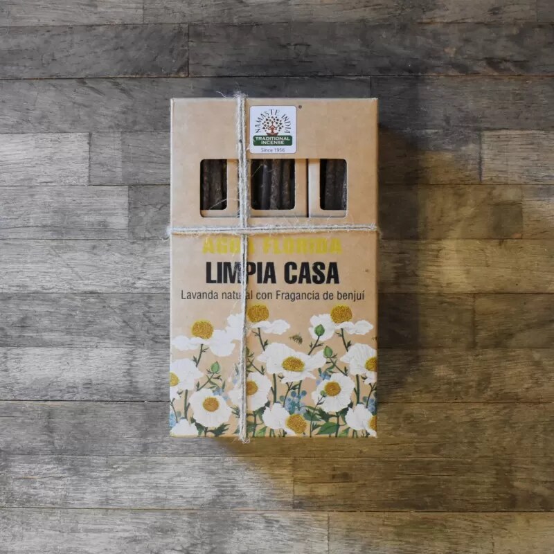 Vipartesanias - Incienso Agua Florida Limpia Casas Namaste - Envío gratis 24 h