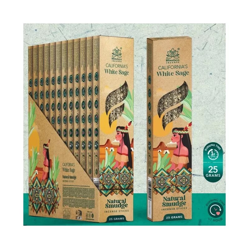 Vipartesanias - Incienso Orígenes Salvia Blanca California - Envío gratis 24h