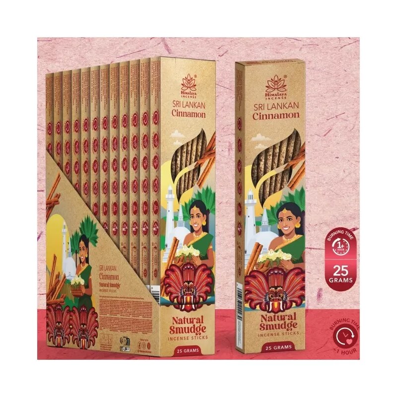Vipartesanias - Incienso Orígenes Canela Sri Lanka - Envío gratis 24h