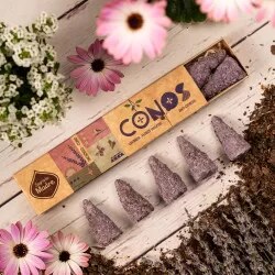 SAGRADA MADRE - Conos Lavanda Violetas