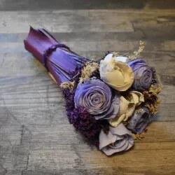 Vipartesanias - Ramo de flores artificiales mediano AROMA - Envío 24h