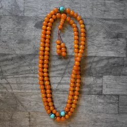 Vipartesanias - Mala tibetano Mantra 108 cuentas - Envío gratis 24h