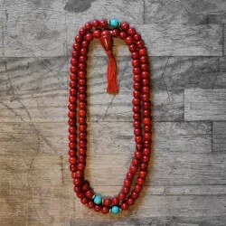 Vipartesanias - Mala tibetano Mantra 108 cuentas - Envío gratis 24h