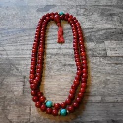 Vipartesanias - Mala tibetano Mantra 108 cuentas - Envío gratis 24h
