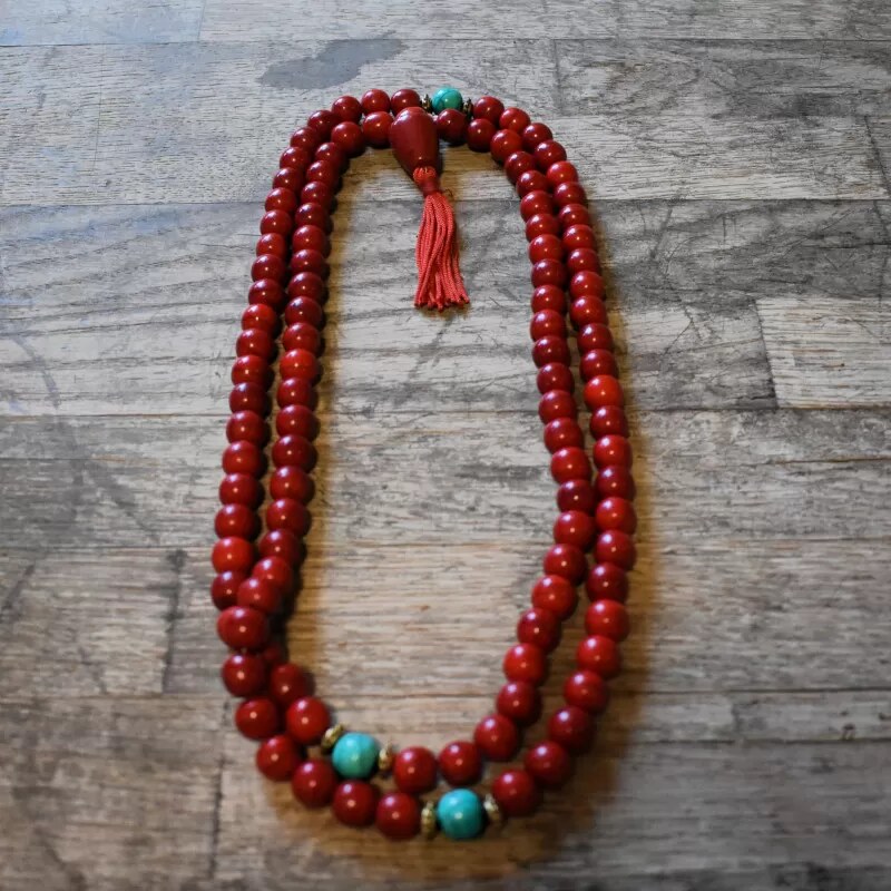 Vipartesanias - Mala tibetano Mantra 108 cuentas - Envío gratis 24h