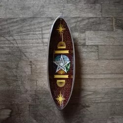 🌱 VIPARTESANIAS - Porta Incienso Bote Metal - Envío Gratis 24H 🌞
