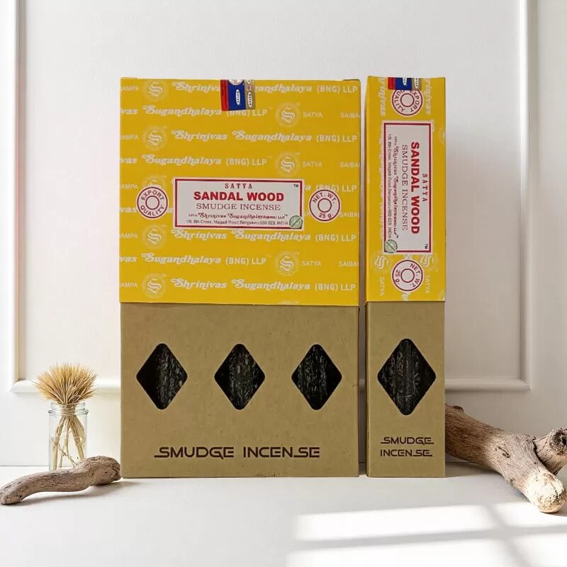 Vipartesanias - Incienso Smudge Sandalwood Satya - Envío 24h