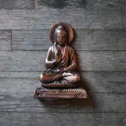 Vipartesanias - Figura Altar Buda Metal Bronce - Envío 24h